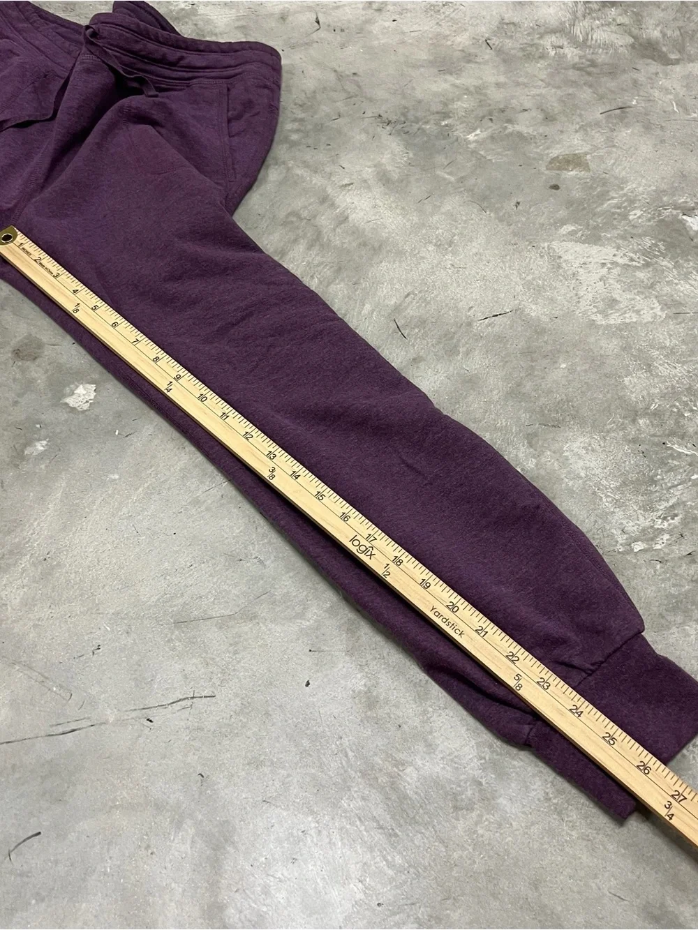 Patagonia Pants Women's S Purple Ahnya Joggers Organic Leisure Knit Tapered Gorp
